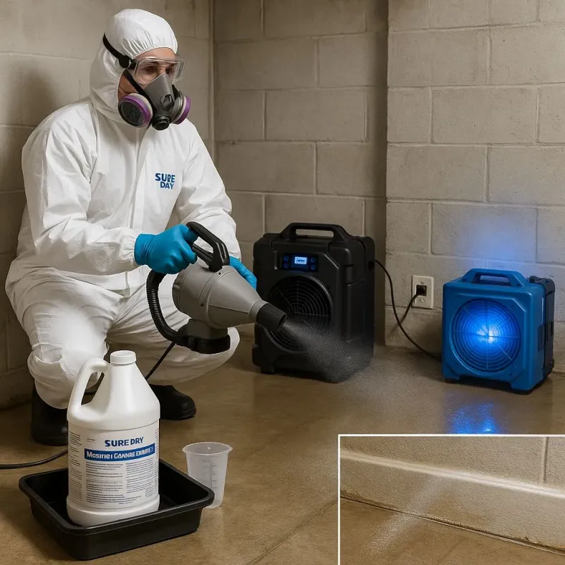 Sanitization and Odor Removal process in Fordham, NY